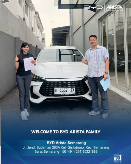 DO BYD Semarang - Penyerahan Unit BYD Semarang